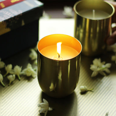 Festive Gift Hampers | Scented Candles & Tea Gift Hamper | Pack of 4
