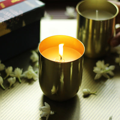 Diwali Gift Hampers | Scented Candles & Tea Gift Hamper | Pack of 4