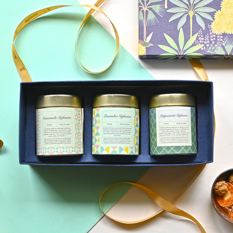 Festive Gifts | Festive Gift Hamper | Tea Leaves | Set of 3.