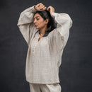 Kala Cotton Shirt | White