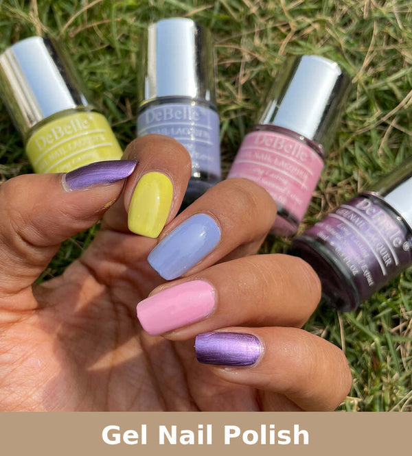 Gel Nail Polish | Fiery Melon Pastels  | 8 ml | Pack of 4 | Cruelty Free