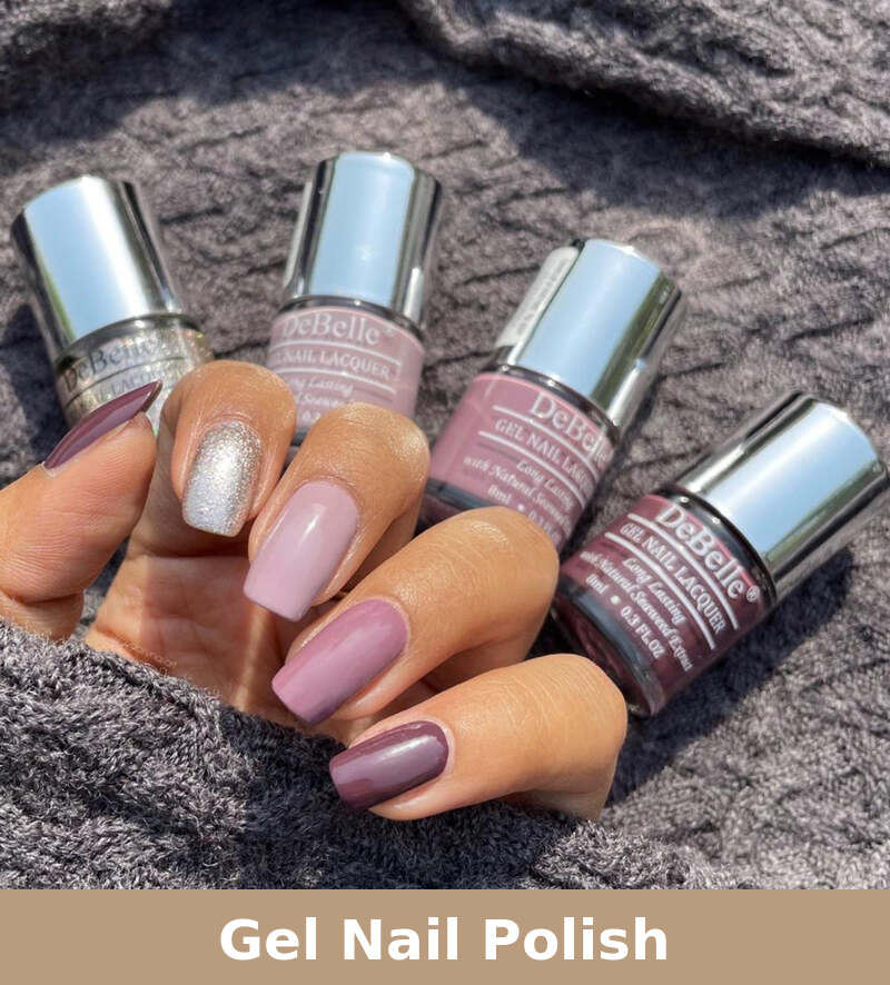 Gel Nail Polish | Berry Pastels | 8 ml | Pack of 4 | Cruelty Free.