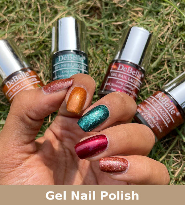 Gel Nail Polish Combo | Sizzlin Pastels | 8 ml | Pack of 4 | Cruelty Free.