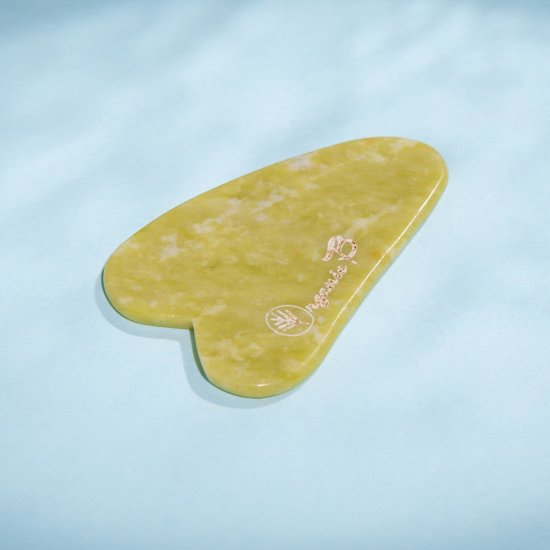 Gua Sha Stone | Green Quartz | Reduces Puffiness