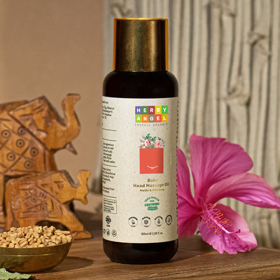 Baby Hair Oil | Head Massage Oil | Methi & Hibiscus | 100 ml