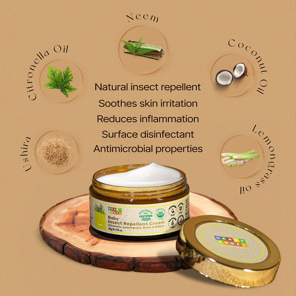 Insect Bite Cream for Baby | Lemongrass & Neem | 50 g