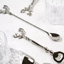 Festive Gifts | Brass Bar Tool Set | Silver | Set of 4