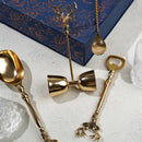 Festive Gifts | Brass Bar Tool Set | Gold | Set of 4