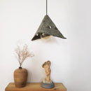 Papier Mache | Paperboat Hanging Lamp | Black