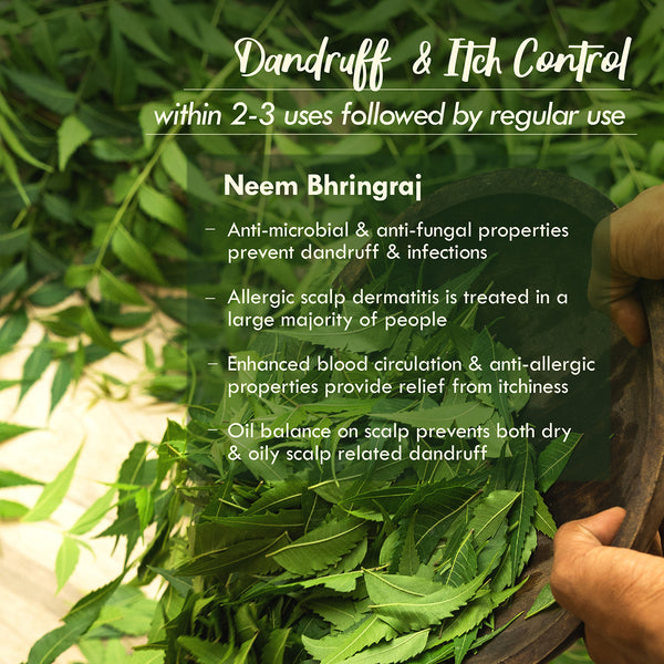Bhringraj Hair Oil | Neem | Anti Dandruff Blend | 100 ml