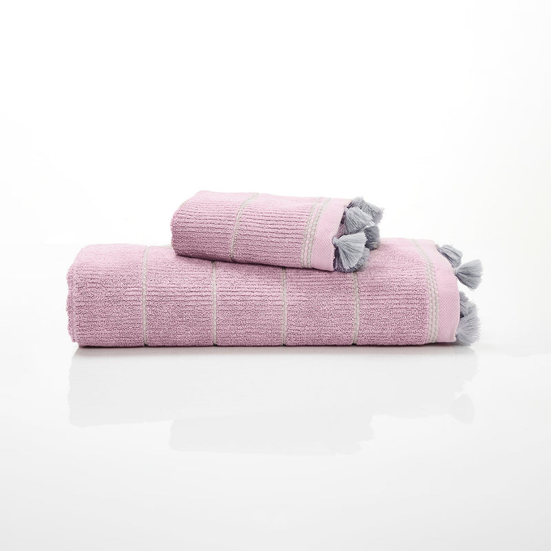 Cotton Bath Towel | Pink | 70 x 150 cm