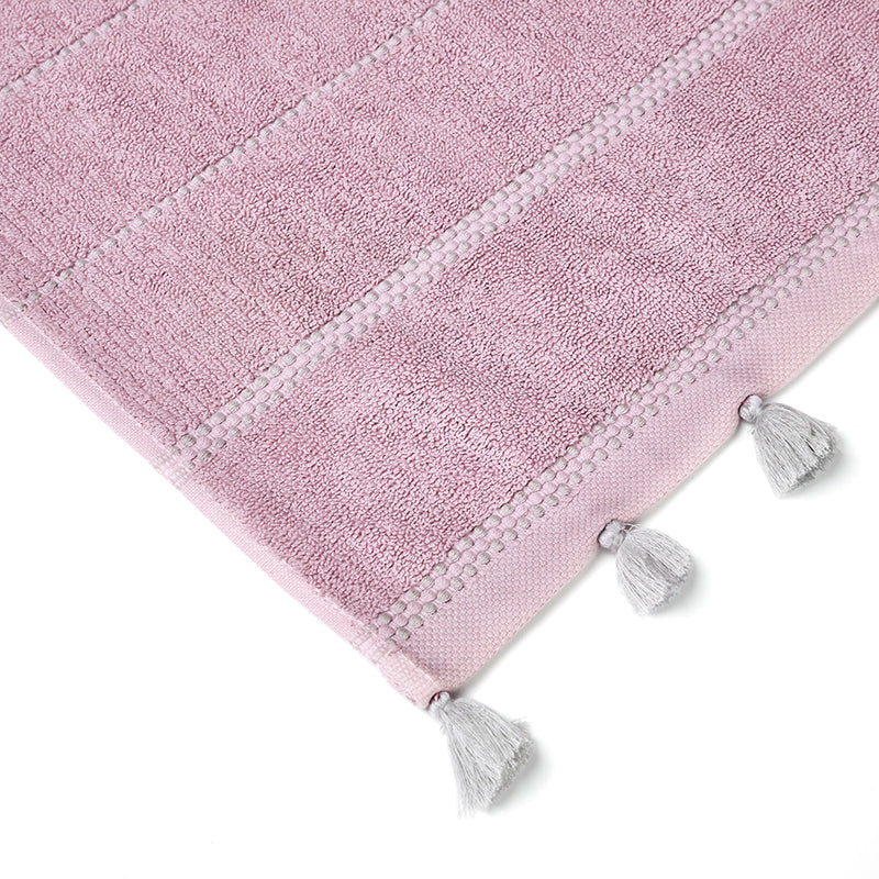 Cotton Bath Towel | Pink | 70 x 150 cm