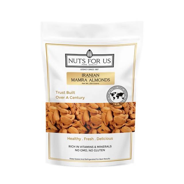 Iranian Mamra Almonds | 250 g | High Protein | Handpicked