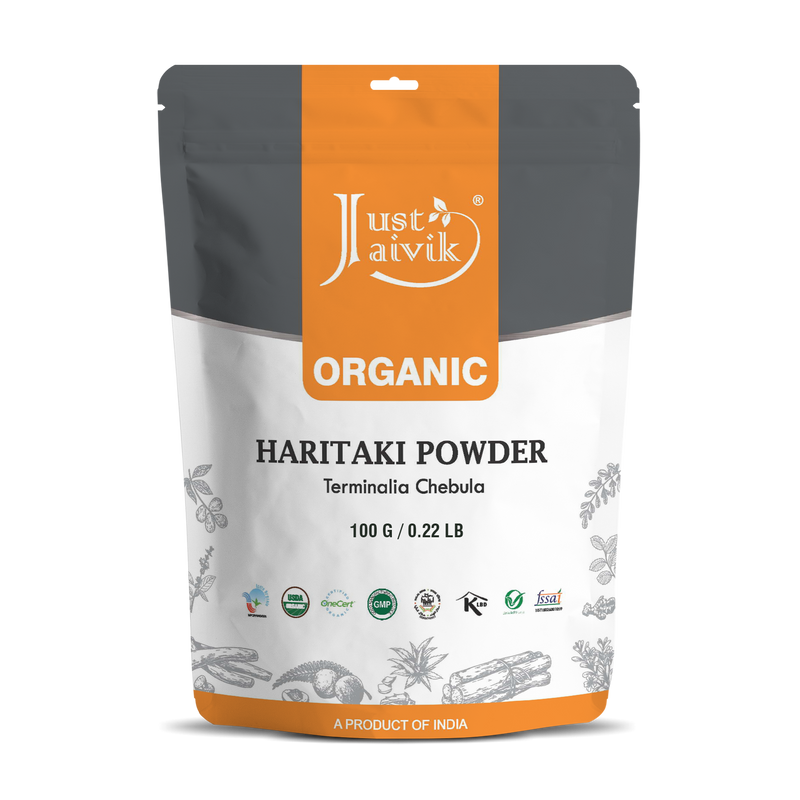 Organic Haritaki Powder | 100 g | Pack of 2 | Weight Loss Powder | Detoxify the Body