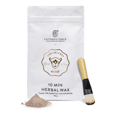 Camel Milk Wax | 10 Min Herbal Wax | Hair Removal Powder | 100 g