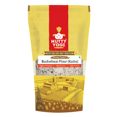 Gluten Free Kuttu Atta | Buckwheat Flour | 500 g | Pack of 2