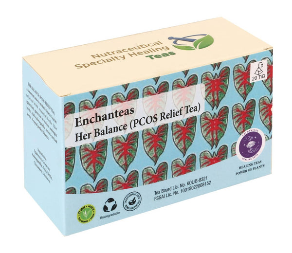 Herbal Tea | Organic PCOS Relief Blend | 20 Teabags