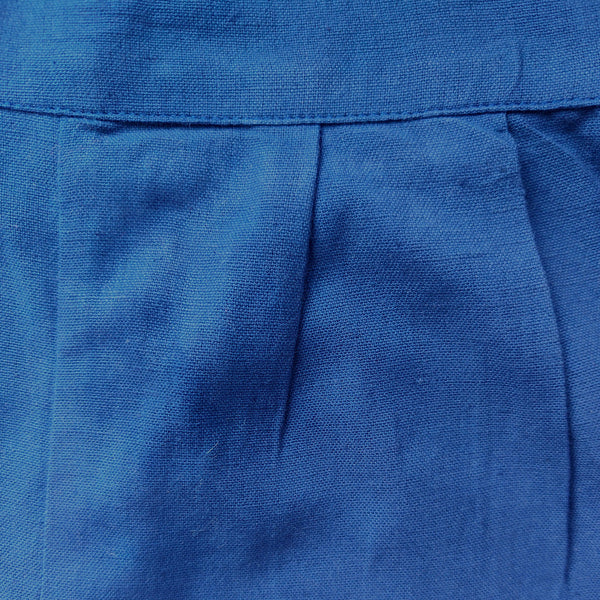 Pure Cotton  Solid Shorts | Dark Blue