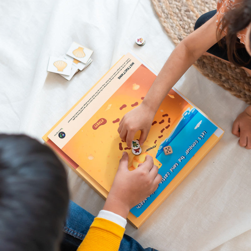 Wooden Board Games | Lets Conquer the Sand Castle | Interactive & Joyful