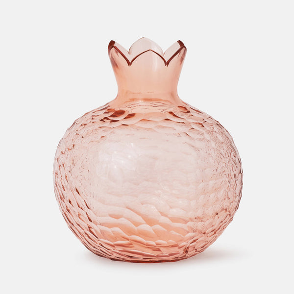 Flower Vase | Handblown Glass | Blush Pink