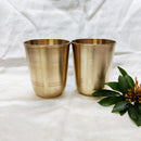 Bronze Utensils | Kansa Glasses | 200 ml | Set of 2