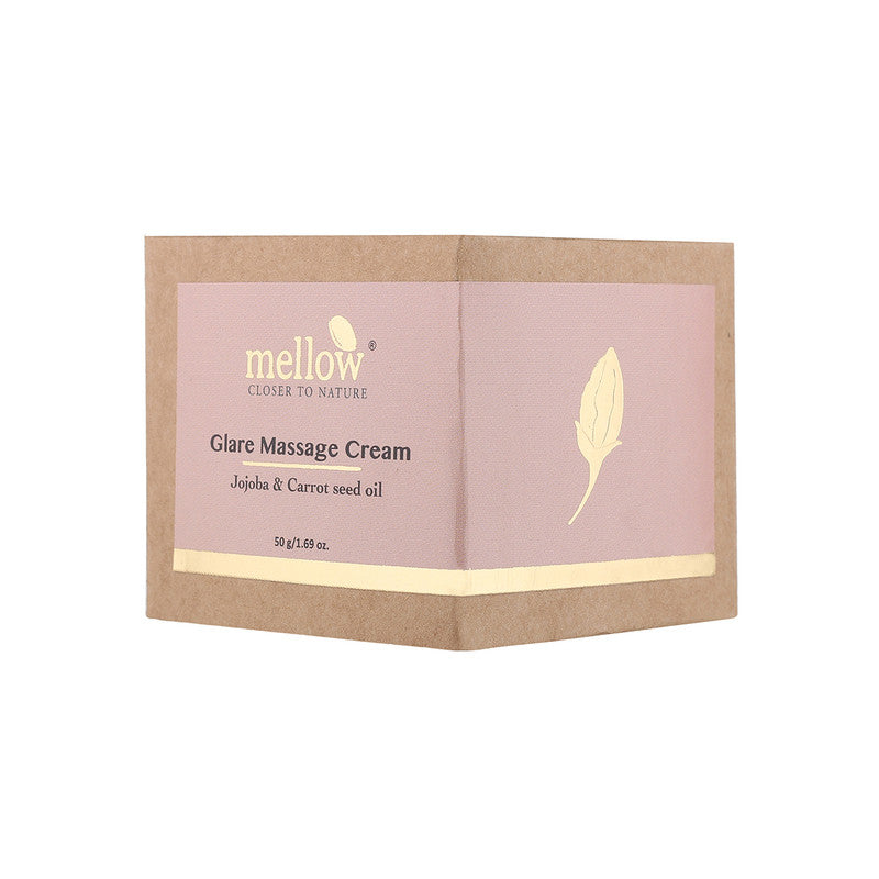 Glare Massage Cream | Jojoba & Almond Oil | Glowing & Wrinkle Free Skin | 50 g