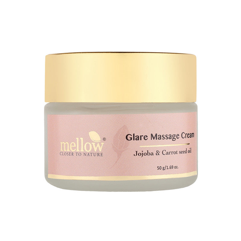 Glare Massage Cream | Jojoba & Almond Oil | Glowing & Wrinkle Free Skin | 50 g