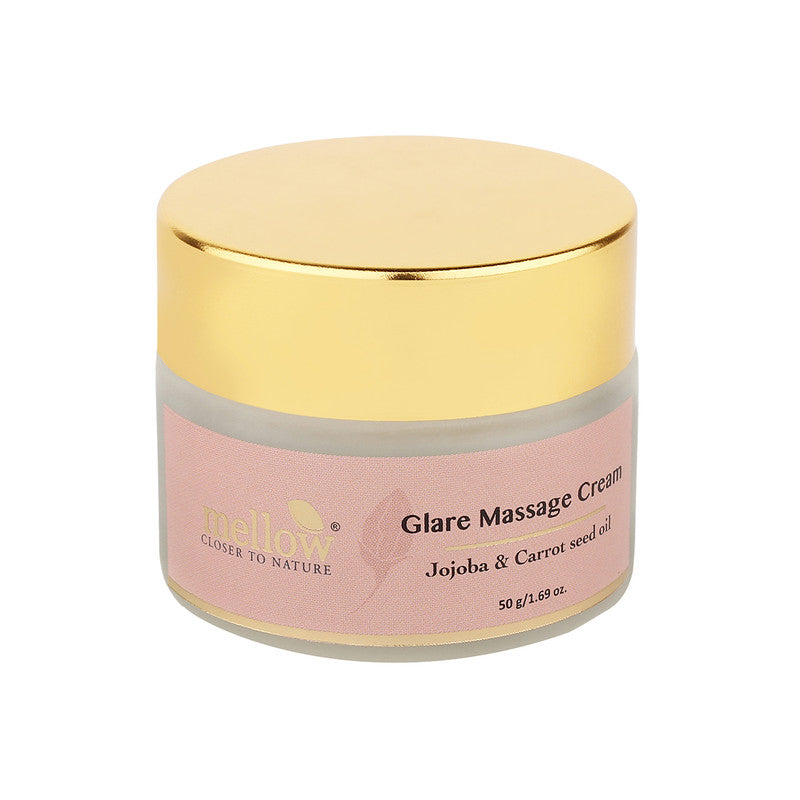 Glare Massage Cream | Jojoba & Almond Oil | Glowing & Wrinkle Free Skin | 50 g