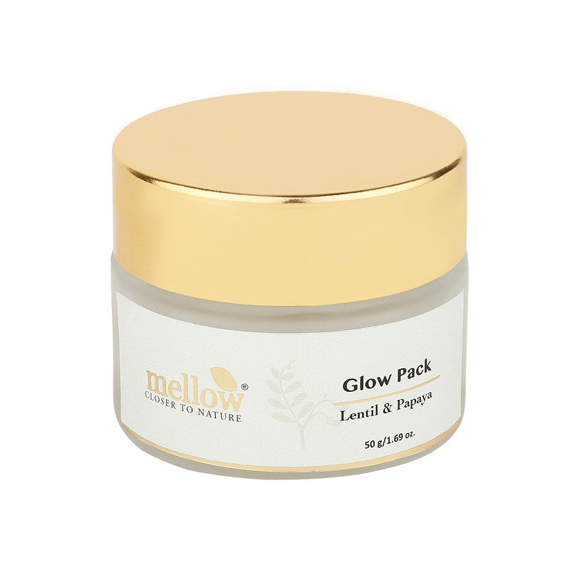 Face Pack For Glowing Skin | Lentil & Papaya | Tan Removal | 50 g