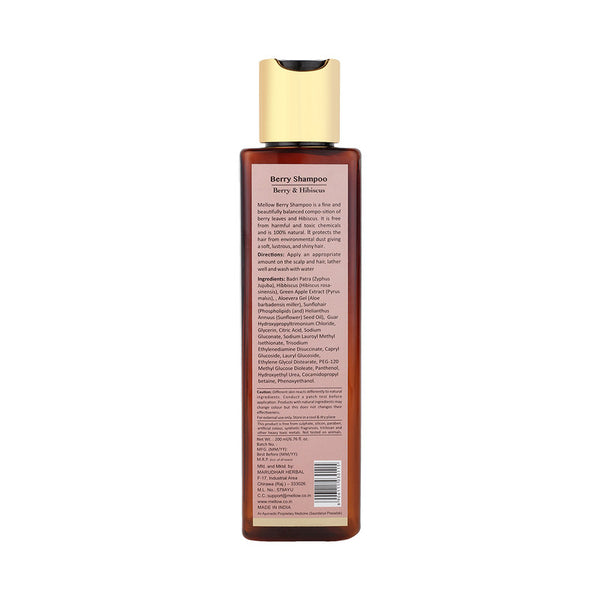 Shampoo | Berry & Hibiscus | Hair Growth & Repair Damaged Follicles | 200 ml