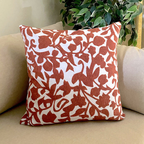 Housewarming Gifts | Cotton Cushion Cover | Orange | Set of 2