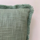 Pure Cotton Cushion Cover | Solid | Green