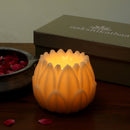 Wax Filled Votive Candle | Ivory White