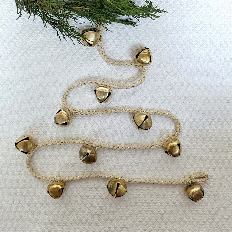 Metal Bells Garland | Gold | 1.5 mtr