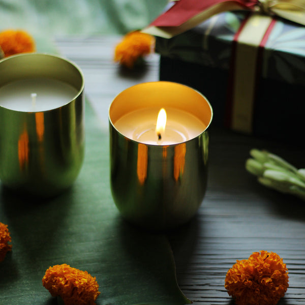 Festive Gift Hamper| Scented Candles | Pack of 2