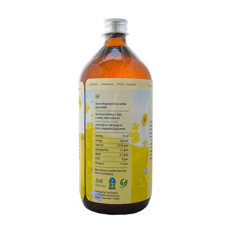 Cold-Pressed Flax Seed Oil | 500 ml