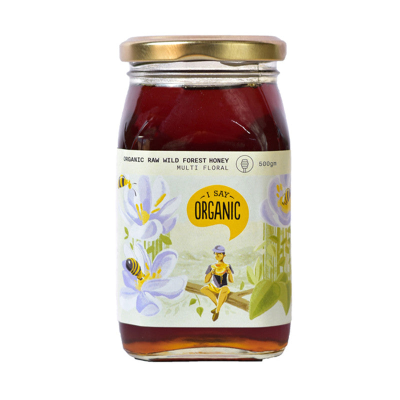 Vrat Food | Raw Wild Forest Honey Multi Floral | 500 g