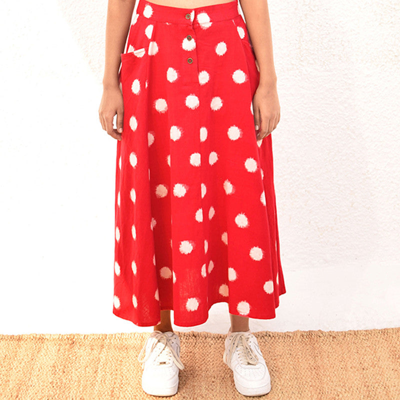 Free People Ikat Print Maxi Skirt Small | eBay