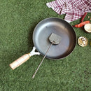 Iron Fry Pan | Black | 8 Inch