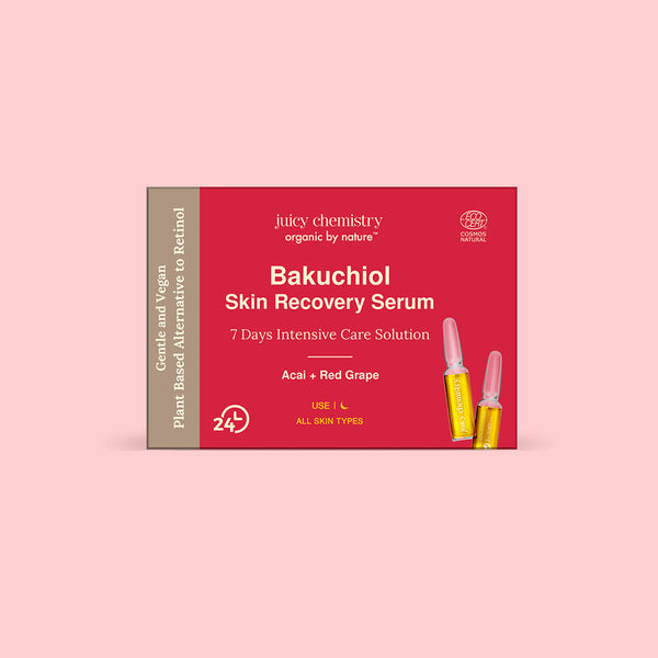 Skin Recovery Face Serum |  Bakuchiol & Hyaluronic Acid | 2 ml x 7