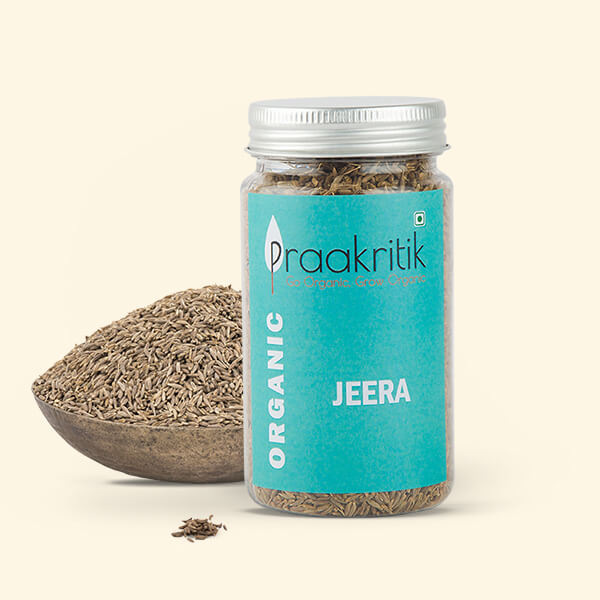 Organic Cumin Whole | Jeera Whole | 100 g | Pack of 3