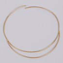 Brass Choker Necklace | 18K Gold Plated