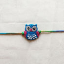 Cotton Kids Rakhi | Owl Design | Blue