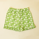 Organic Cotton Top and Shorts for Girls | Red