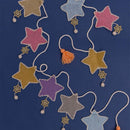 Handmade Multicolored Kids Room Decor Stars Bunting