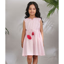 Birthday Dress | Cotton Dress for Girls | Pink