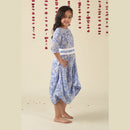 Birthday Dress | Cotton Dress for Girls | Blue