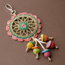 Crochet Dream Catcher Keychain | Multicolour