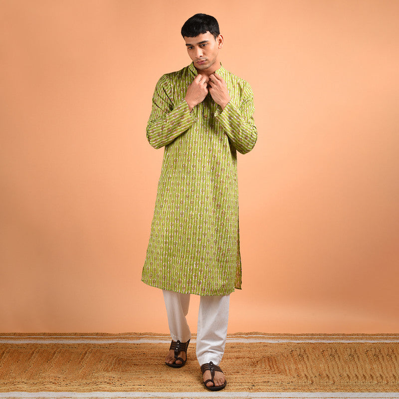 Cotton Kurta | Green