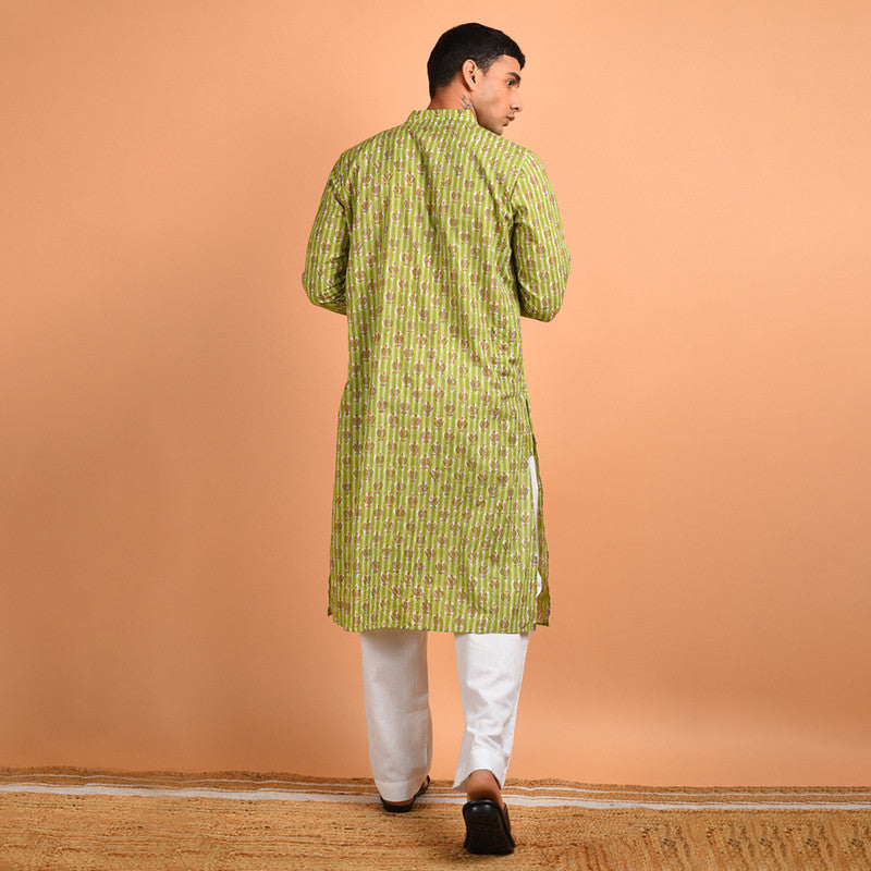 Cotton Kurta | Green